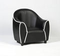 Black Kids Sofa Armrest Chair Couch C762125