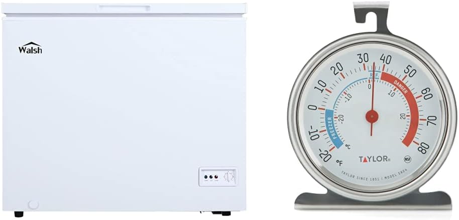 White 7.0 Cu.Ft Manual Defrost Chest Freezer N558