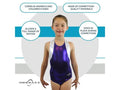 Purple Gymnastics Leotard G6570