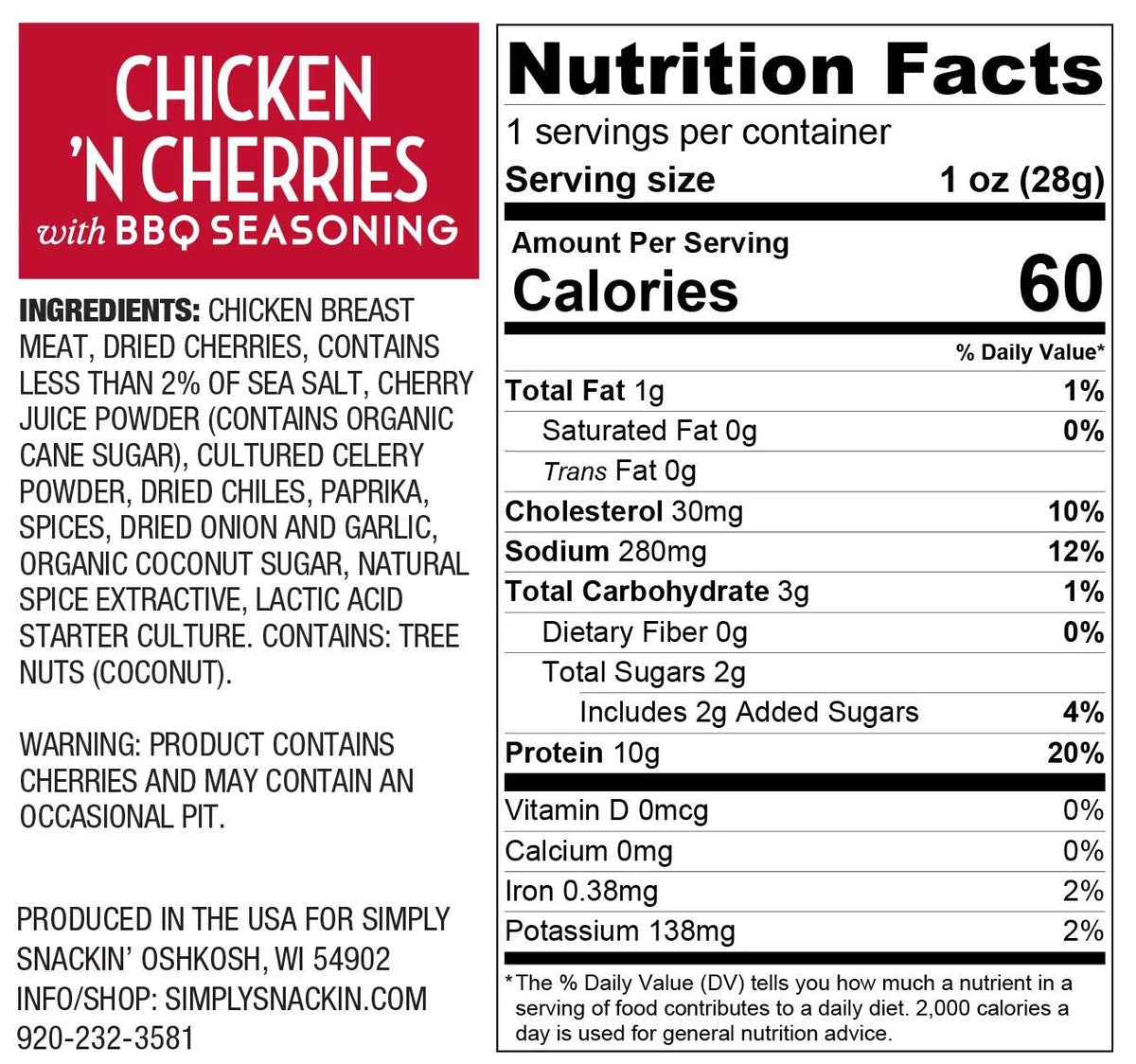 Chicken Protein Snack 24-Pack C82066