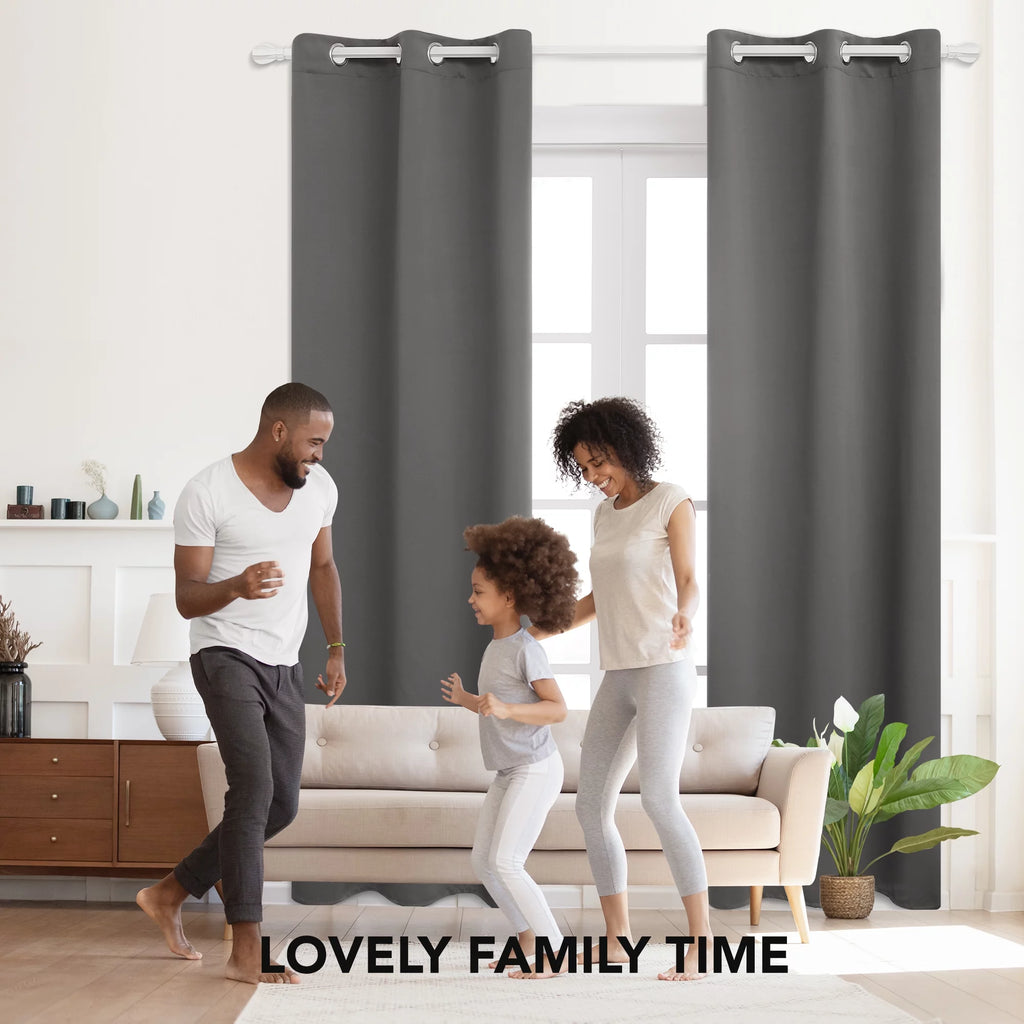 Blackout Curtains 2 Panels J731