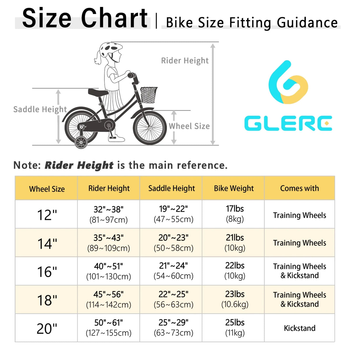 18 inch Kids Bike D299