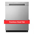 Front Control Dishwasher with Stainless Steel Tub K621