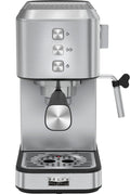 Slim Espresso Machine with 20 Bars of Pressure Stainless Steel Z692