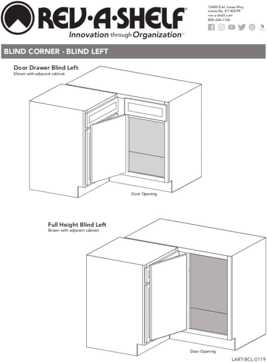 White 31-Inch Polymer 2-Tier Lazy Susan Kitchen Cabinet Organizer I786366