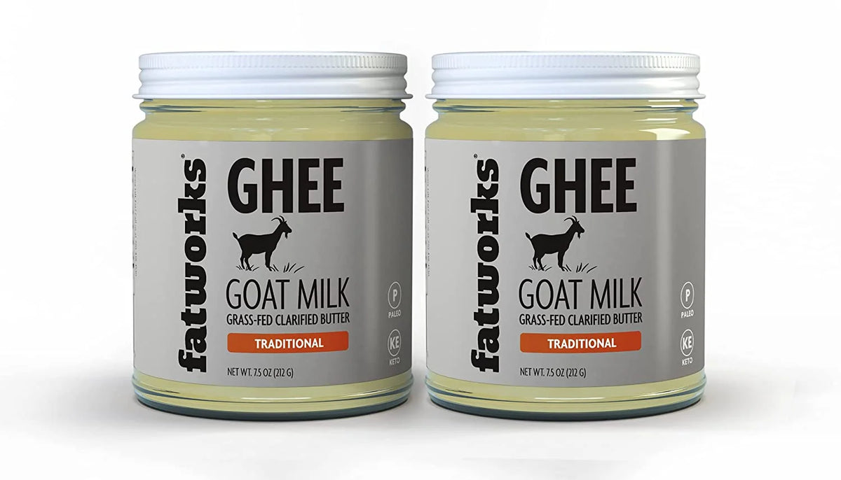 100% Grass-Fed Goat Milk Ghee 7.5 Oz H816058