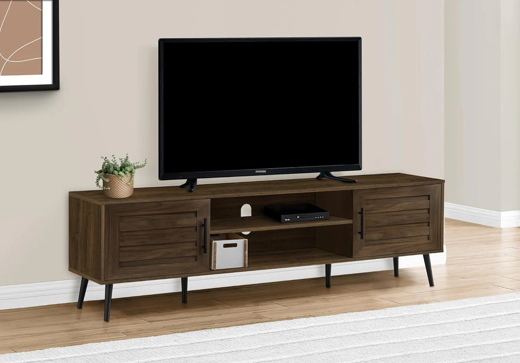 Brown Laminate 72 Inch Media Console S3229
