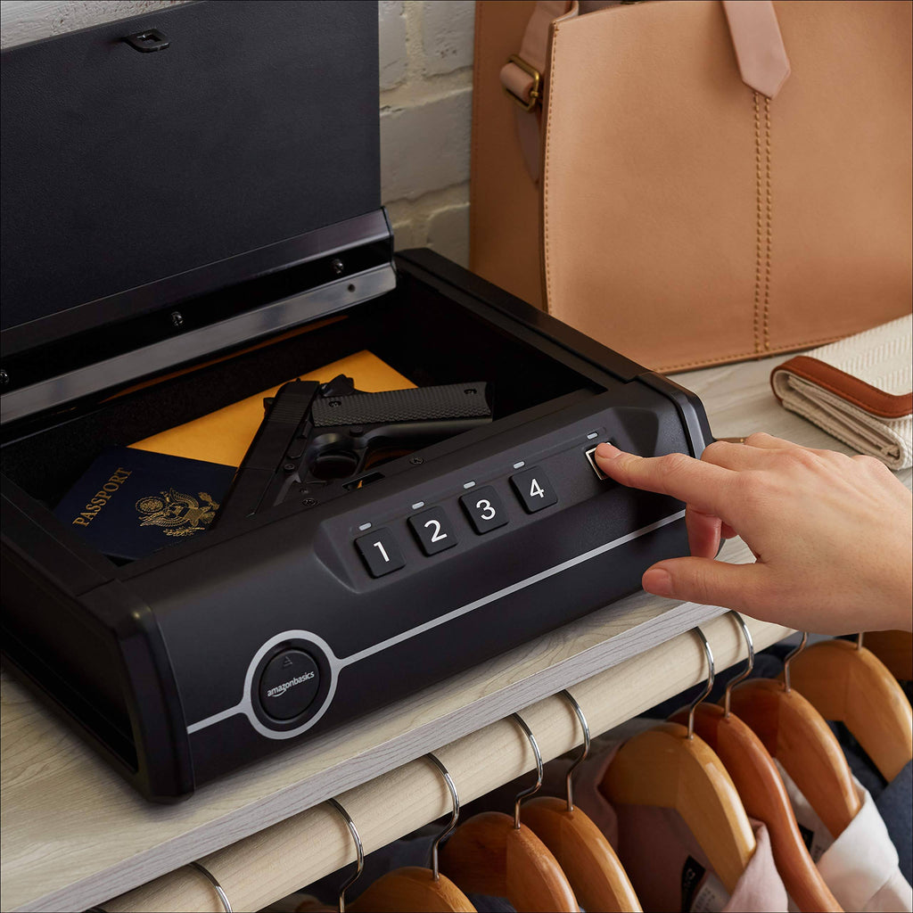 Quick-Access Biometric Fingerprint Firearm Safety Device B77911