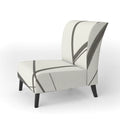 Black And White Upholstered Accent Chair G95169