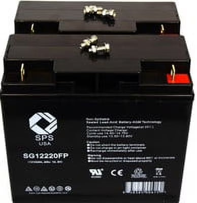 12V 22Ah Replacement Battery (2 Pack) G59633