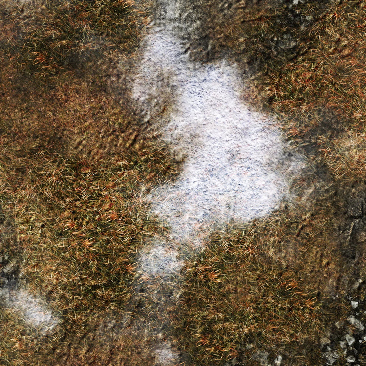Alien Ruins Winter Mat Q8376