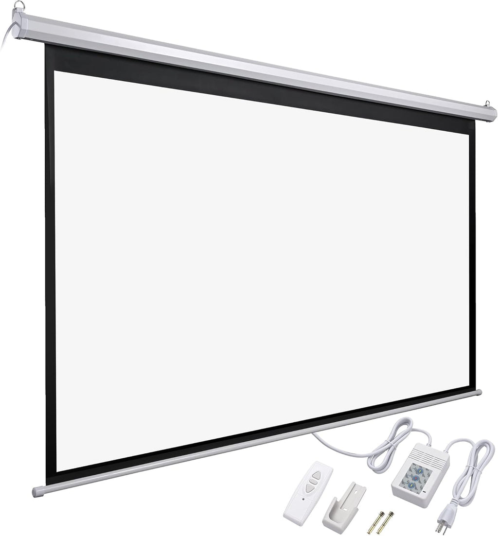 White 92 Diagonal 16:9 Projector Screen K4113