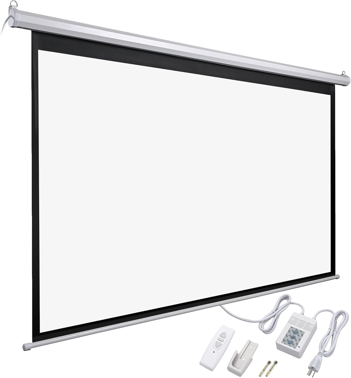 White 92 Diagonal 16:9 Projector Screen K4113