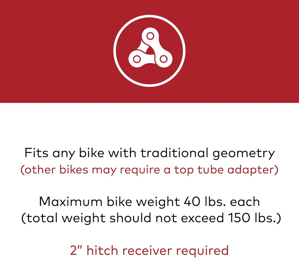 Swing Hitch Bike Rack, 4 Bike Capacity Z24100