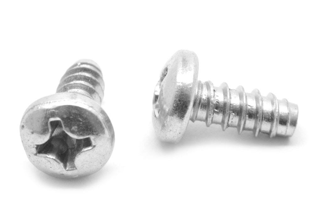 10-16 x 1/4 Sheet Metal Screw Phillips Pan Head Type B Low Carbon Steel Zinc Plated C788049