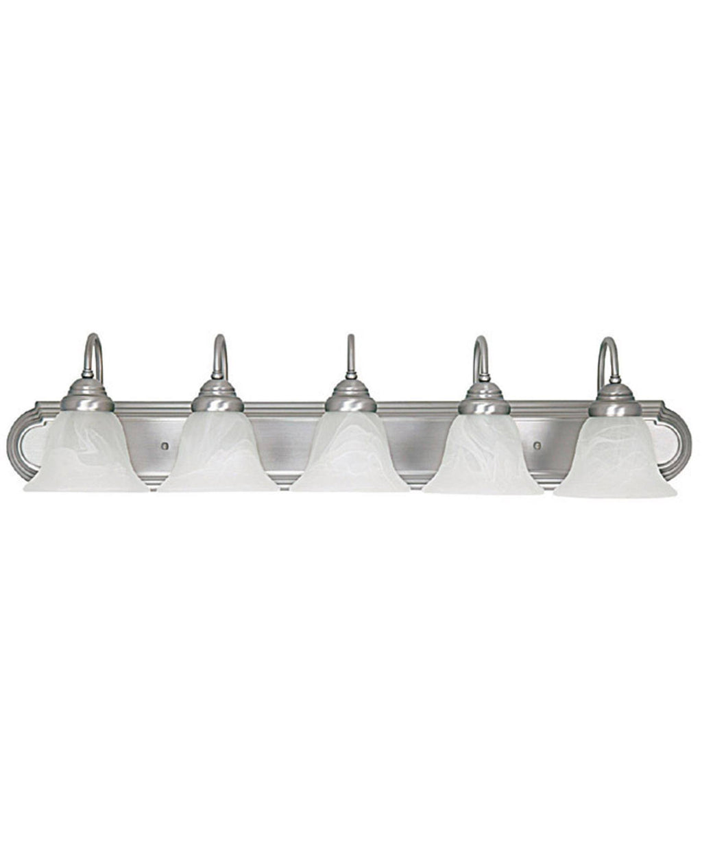 5 Light Vanity Matte Nickel O45004