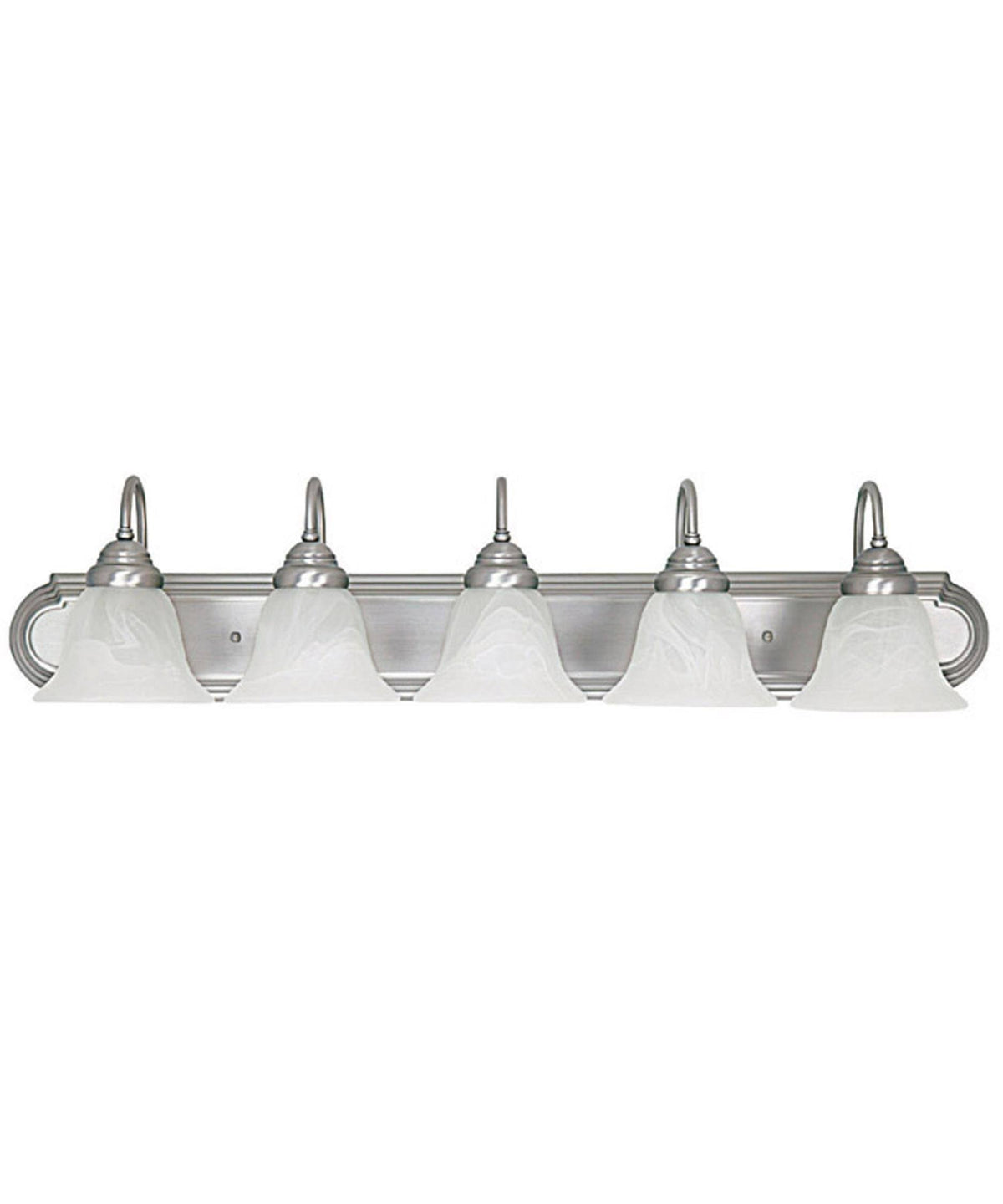 5 Light Vanity Matte Nickel O45004