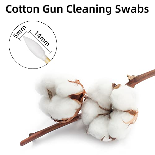 600PCS Long Cotton Bamboo Gun Cleaning Swabs I915538
