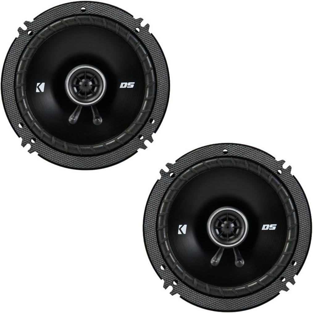 6.5-Inch Coaxial Speakers, 4-Ohm Bundle E487038