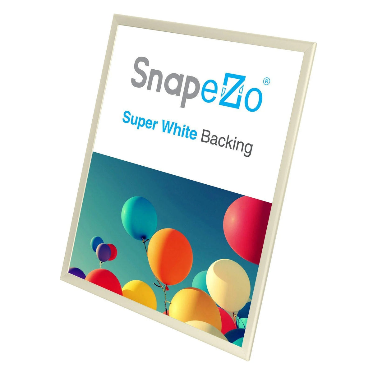 Cream Snap Frame Poster 36x48 O386
