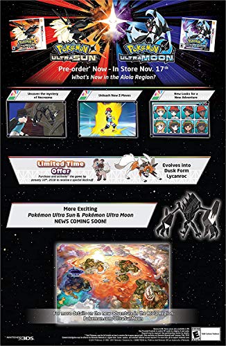 Pokémon Ultra Sun Nintendo 3DS L879
