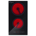 Electric Smooth Surface Radiant Cooktop with 2 Elements S47405