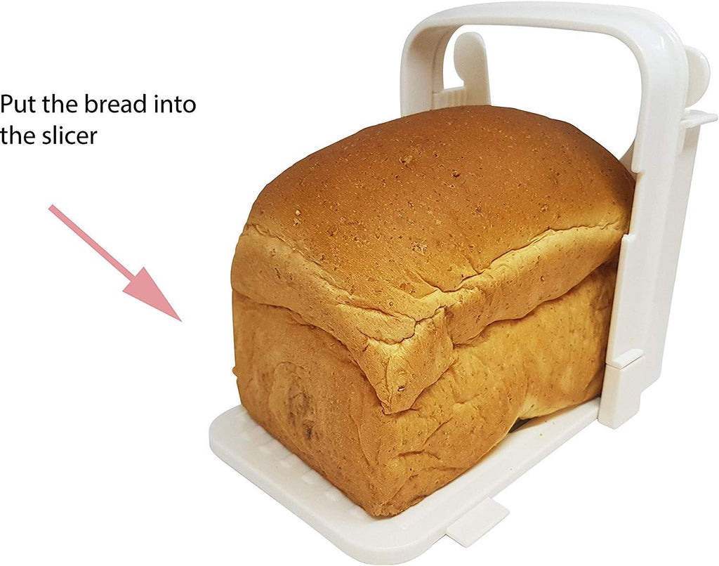 Adjustable Bread Slicer with 4 Slice Thickness P768