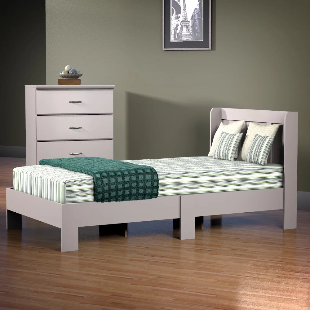 Twin Bed with Headboard W7195