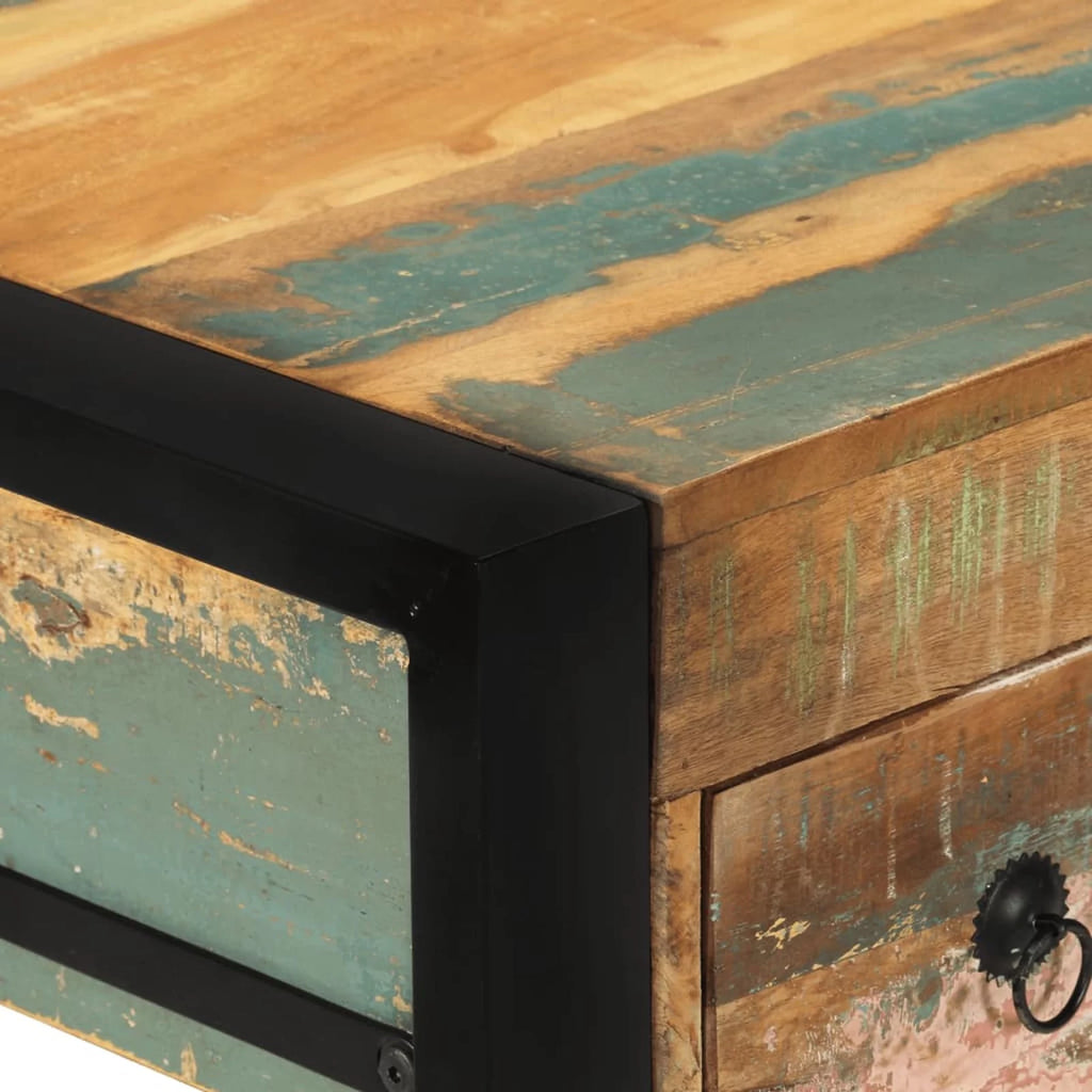 Solid Reclaimed Wood Desk F9375