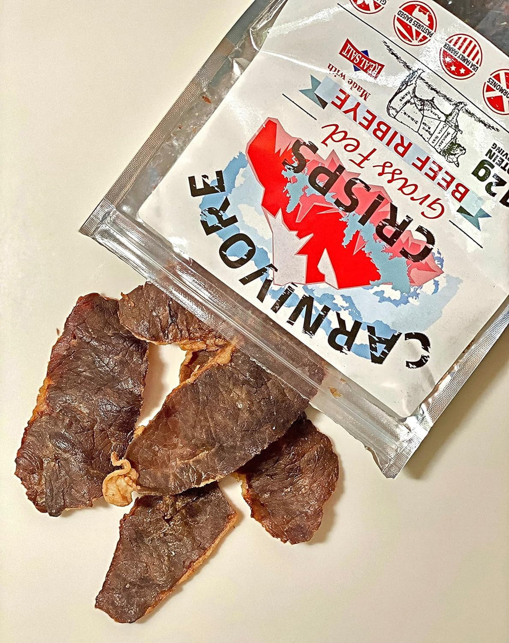 Beef Ribeye Crisps, (3) 1.5 oz Bag G1380