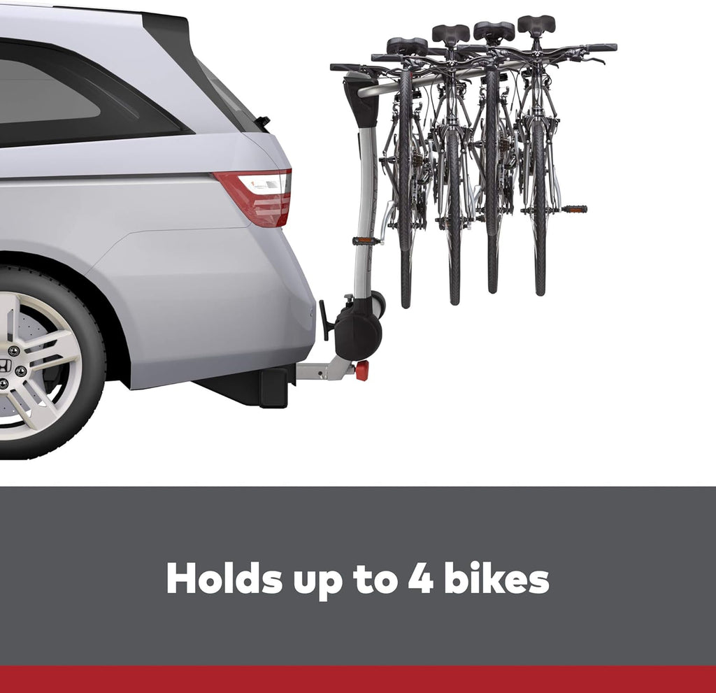 Swing Hitch Bike Rack, 4 Bike Capacity Z24100