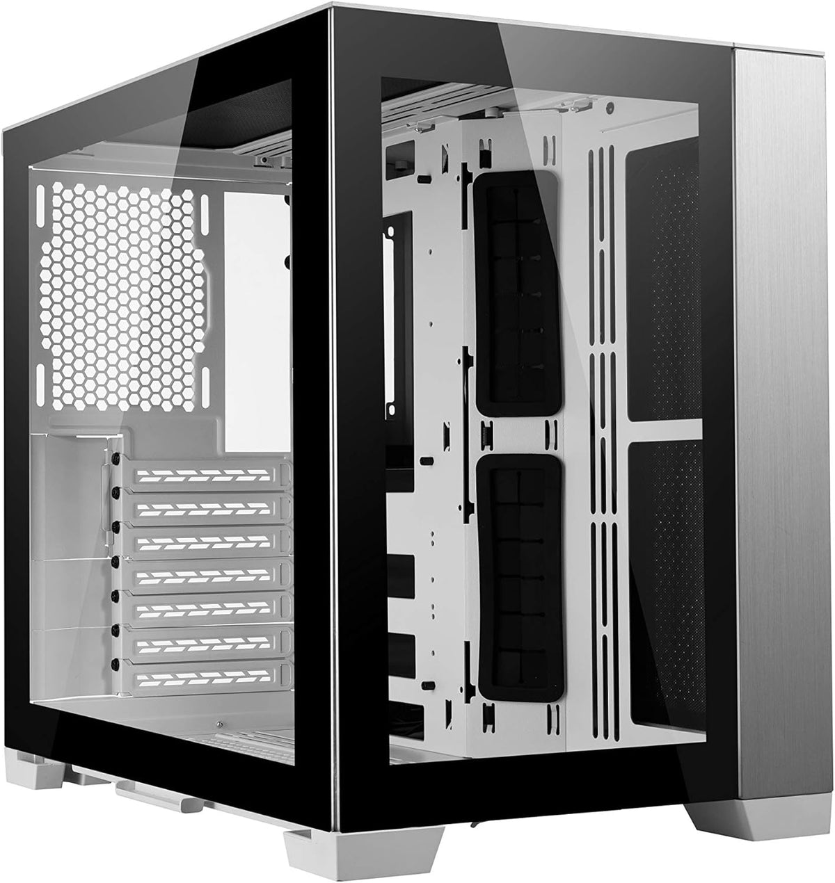 White Mini Tower Computer Case P396680