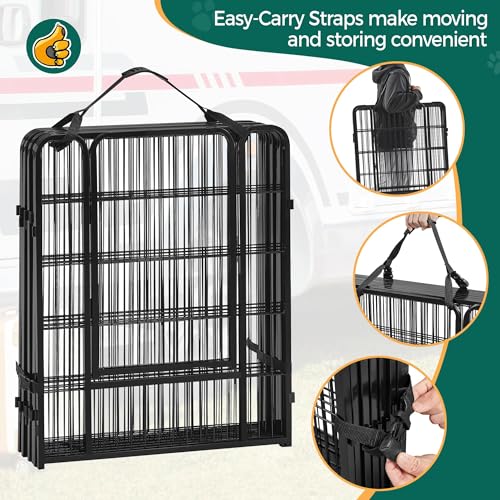 8 Panels Metal Dog Playpen Z80500