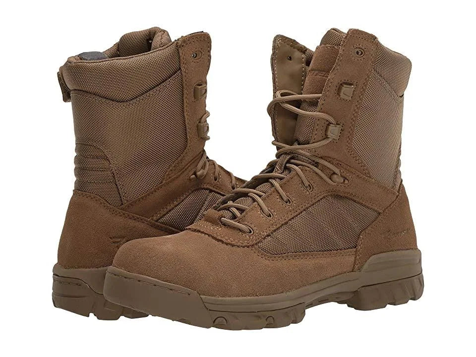 8x22 Tactical Sport Side Zip 11 Coyote Boots A695
