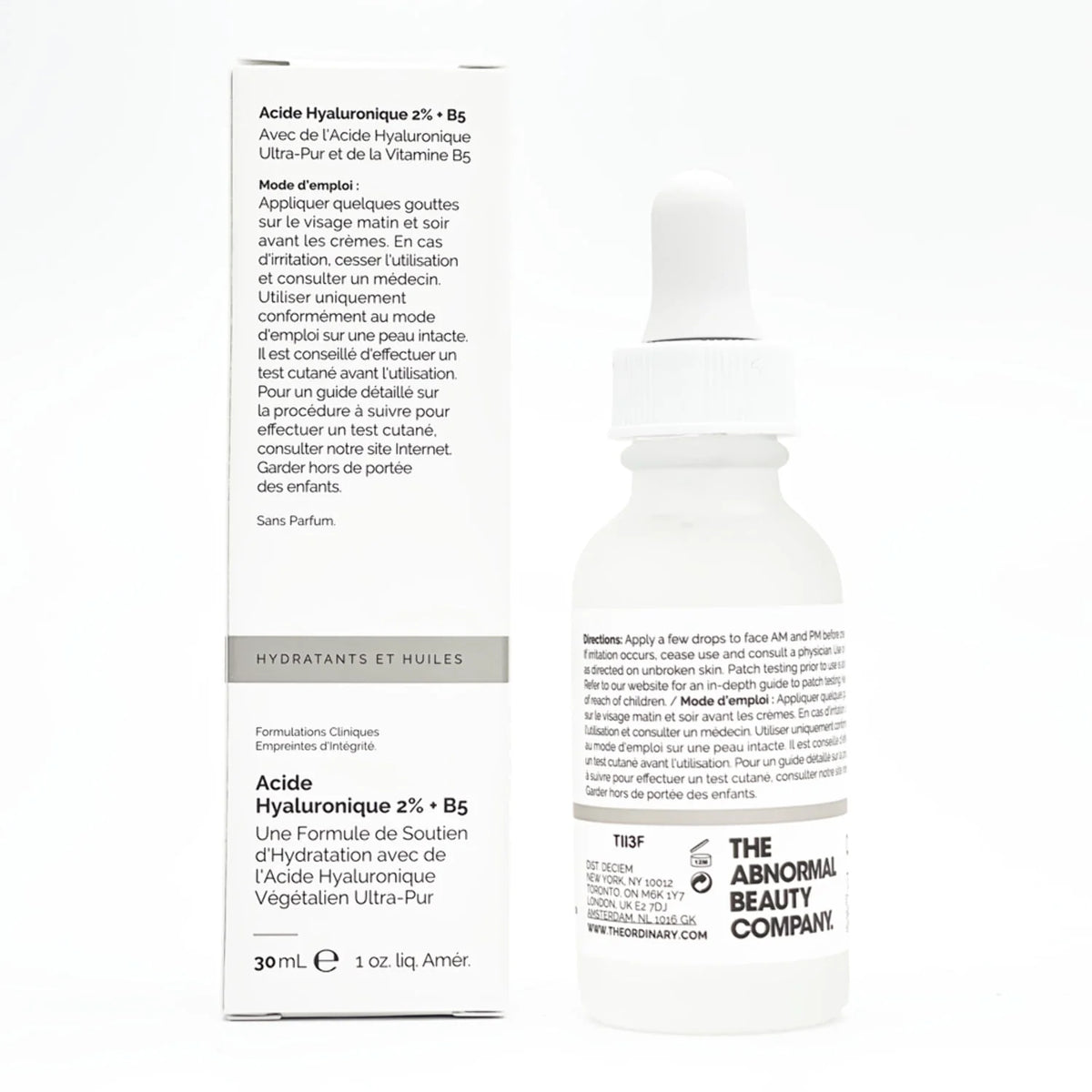 Hyaluronic Acid 2% + B5 30ml U36098
