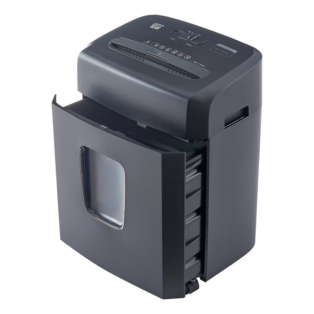 10-Sheet Cross-cut Paper Shredder with 4 Gallon Bin M665657