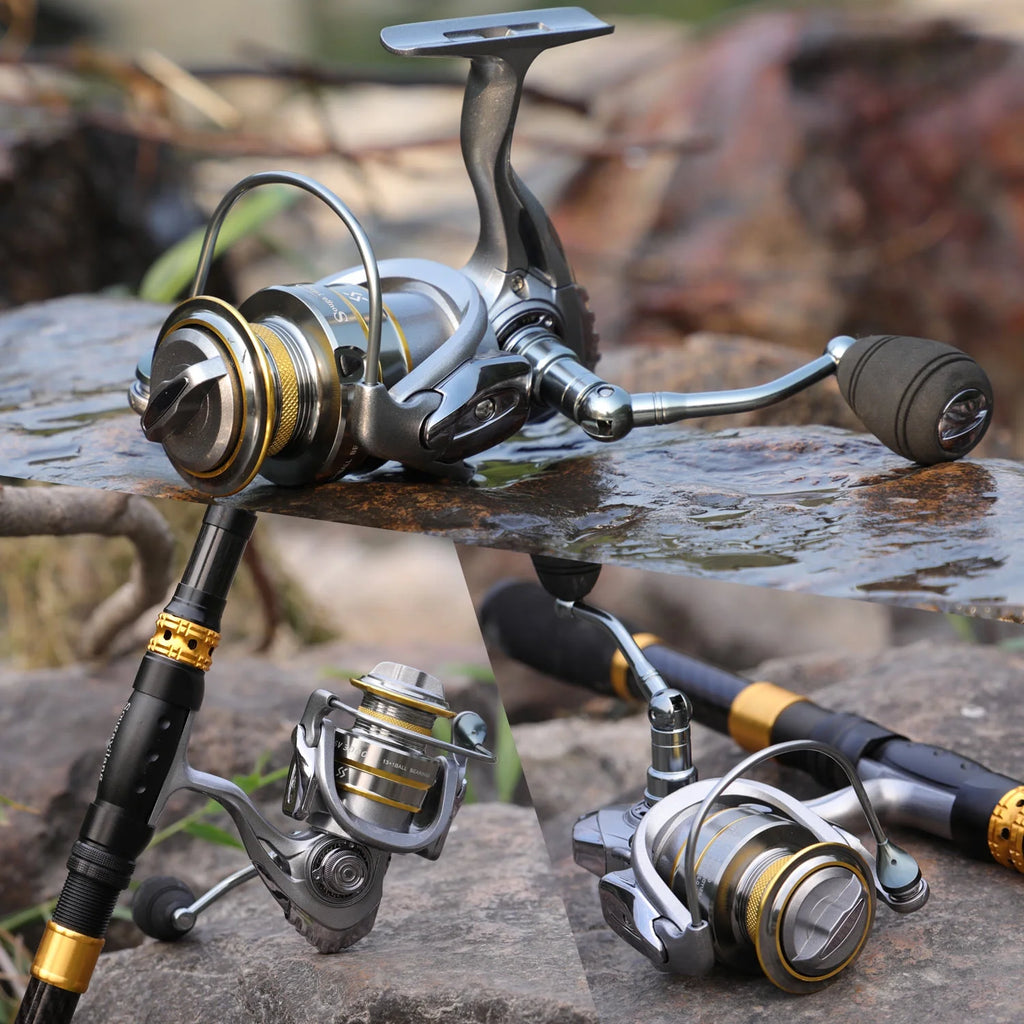 13+1 Ball Bearings Metal Body Spinning Fishing Reel P268705