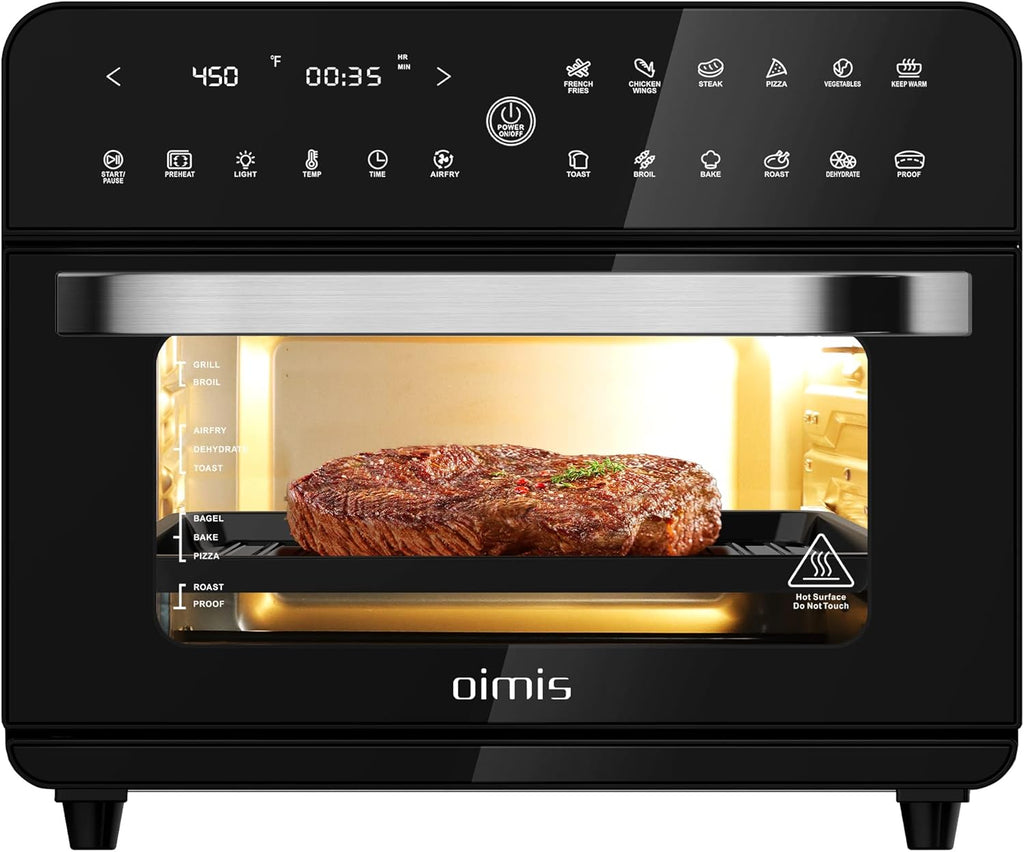 Black 26.5QT Air Fryer Combo Toaster Oven L2224