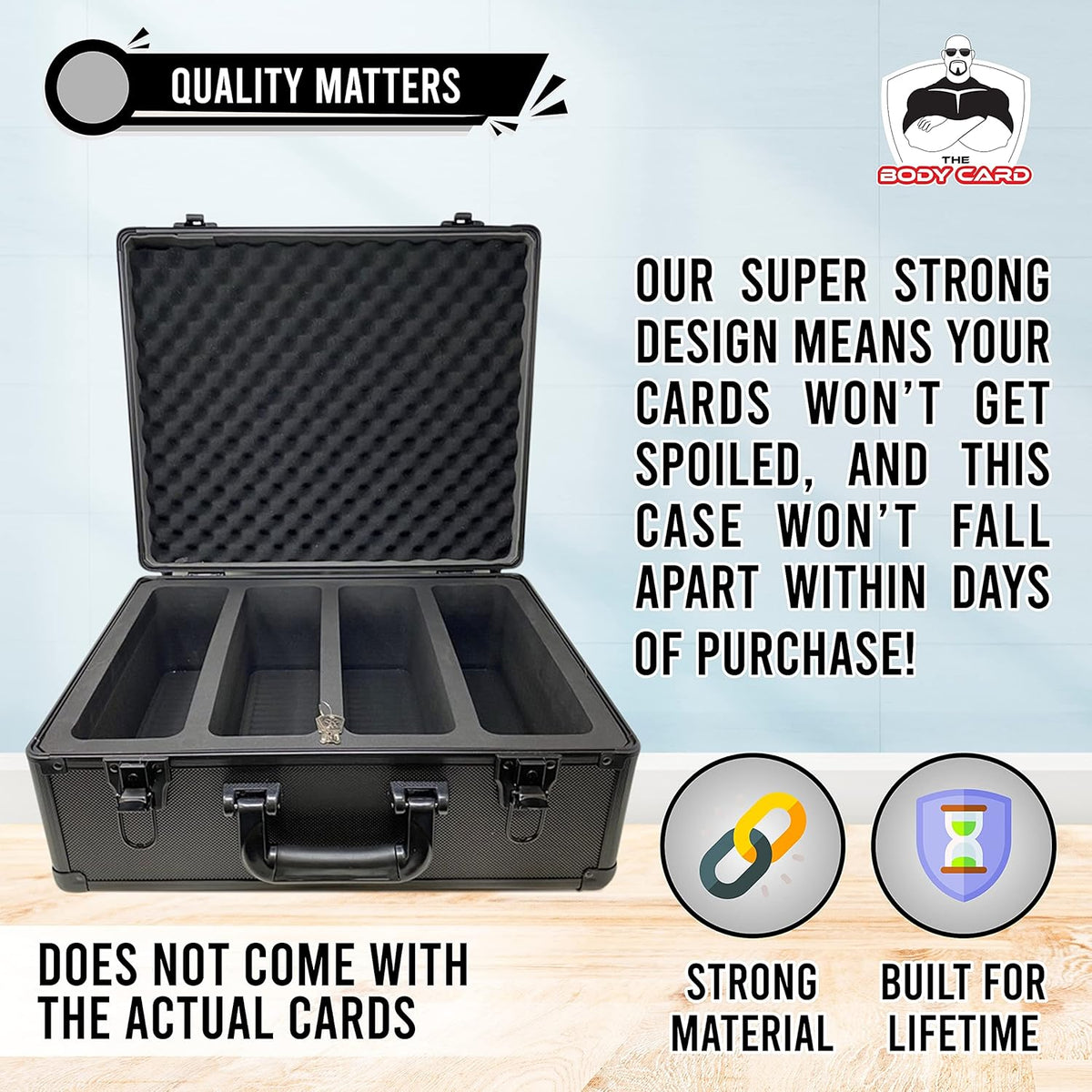 Black Metal Storage Case Pack of 2 T4616