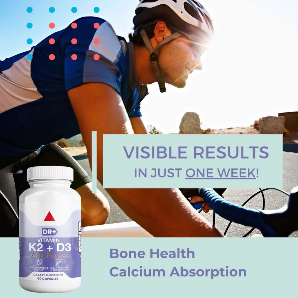 Vitamin K2 MK7 with D3 5000 IU Supplement 2-Pack D141