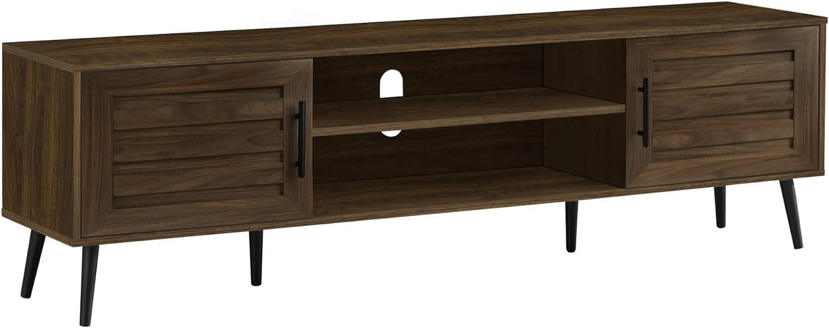 Brown Laminate 72 Inch Media Console S3229