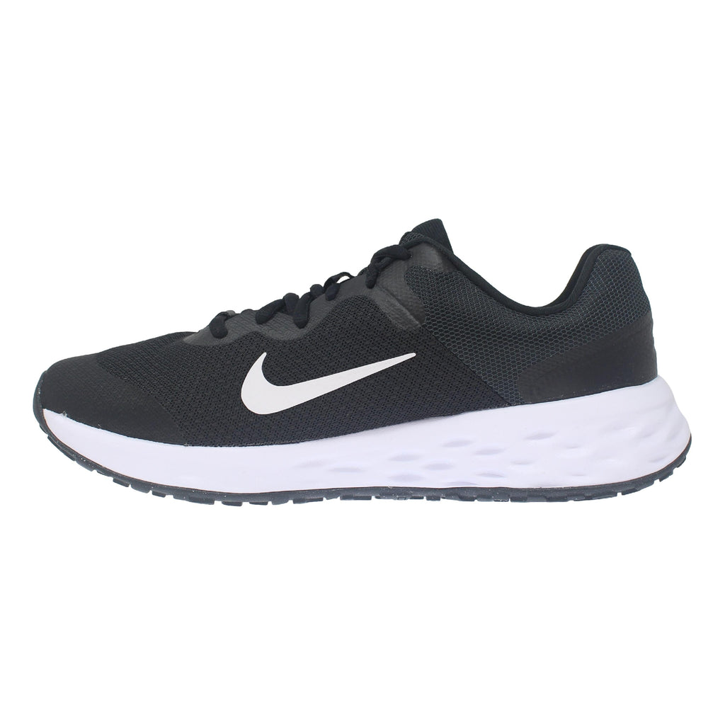 Black/White-Dark Smoke Grey Running Shoes X46638