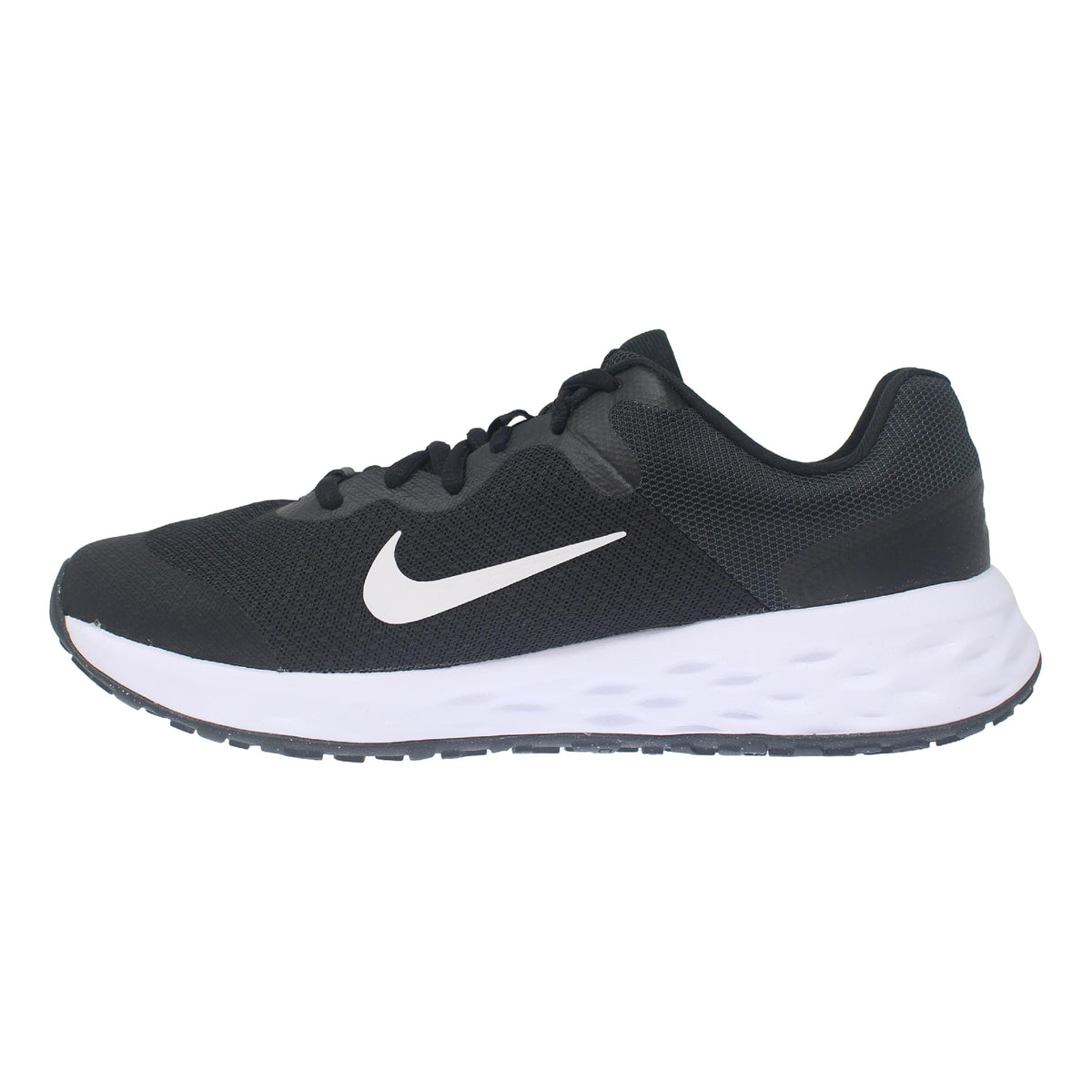 Black/White-Dark Smoke Grey Running Shoes X46638