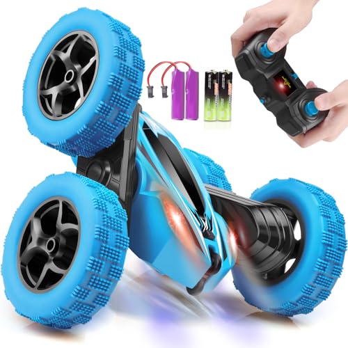 Remote Control Car 2.4GHz 4WD Double Sided 360° Rotating Monster Truck C166