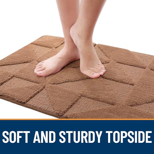 Non-Slip Absorbent Washable Door Mat (59x36 inches, Black) Y49739