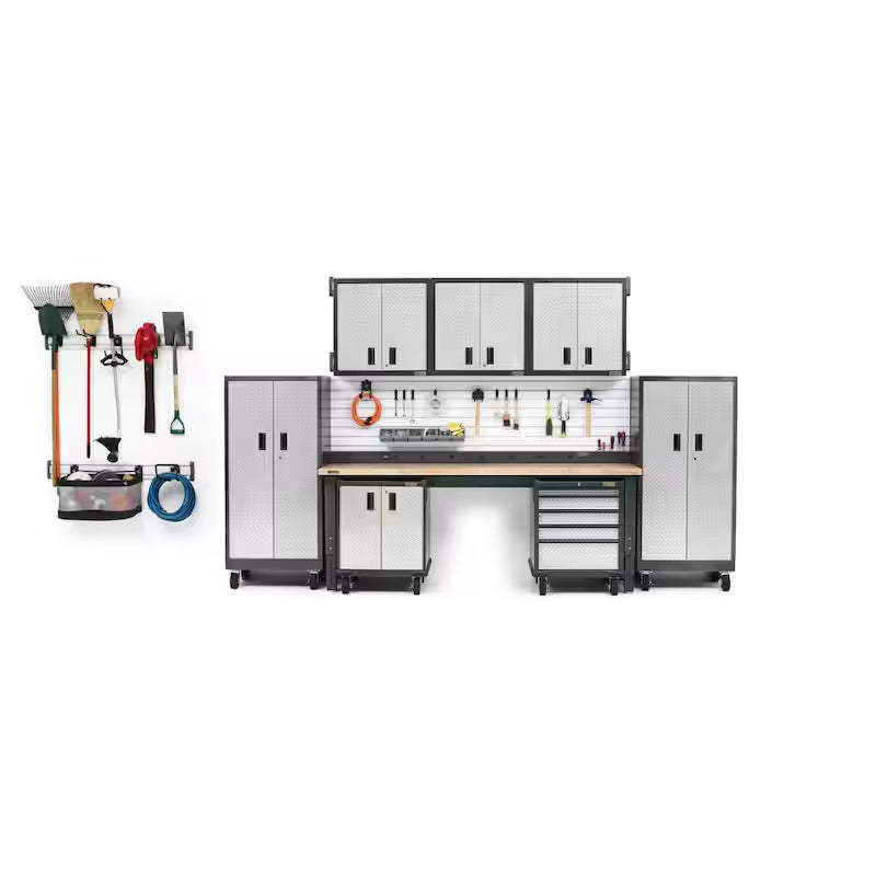Adjustable Height Birch Top Workbench S757
