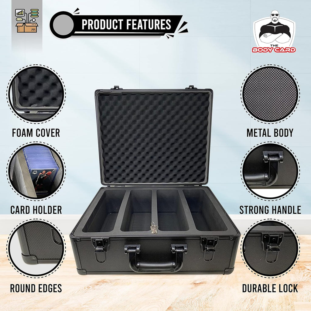 Black Metal Storage Case Pack of 2 T4616