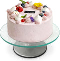 12" Glass Rotating Cake Stand U3545