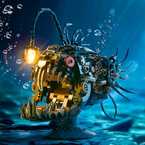 1038PCS Mechanical Fish Building Sets L243