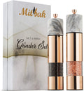 Salt and Pepper Grinder Set with Ceramic Mechanism X191386